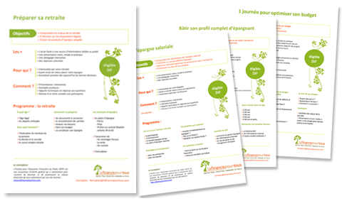 Formations IEFP