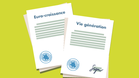 Contrats Euro-croissance et Vie génération