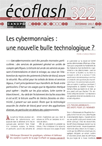 Les cybermonnaies : une nouvelle bulle technologique ?