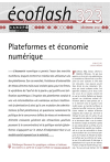 Plateformes et économie numérique