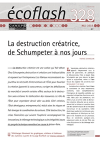 La destruction créatrice, de Schumpeter à nos jours