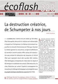 La destruction créatrice, de Schumpeter à nos jours