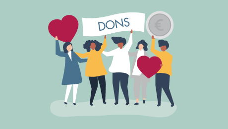 Dons aux associations et fondations : + 22 % au 1er semestre 2020