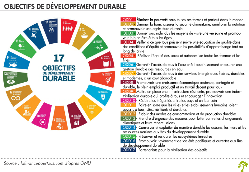 Objectifs de développement durable