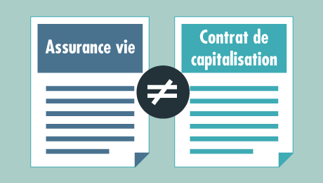 Quelle est la différence entre une assurance vie et un contrat de capitalisation ?