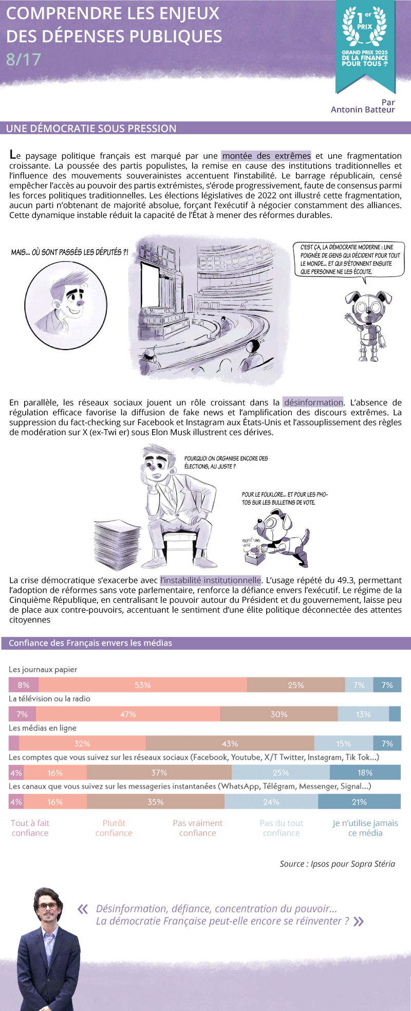 Enjeux des dépenses publiques [8/17] : une démocratie sous pression 