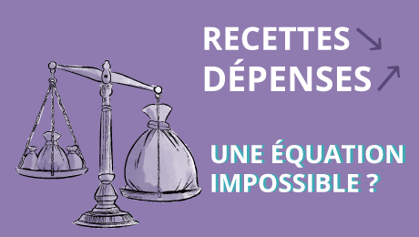 Enjeux des dépenses publiques [16/17] : recettes en baisse, dépenses en hausse… une équation impossible ?