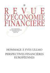 Revue d economie Financiere n 89 