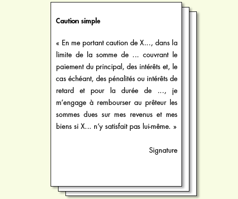 lettre de caution bancaire