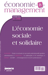 Economie et Management N 149 