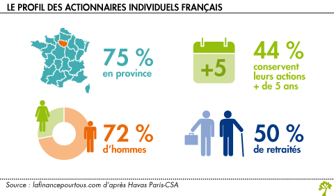 Le profil des actionnaires individuels francais 1