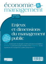 Economie et management N 154 