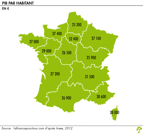 Regions PIB par habitants