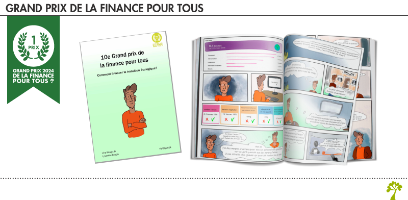 Lauréat Grand prix de La finance pour tous 2024 